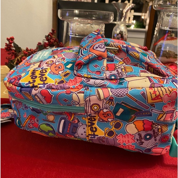 NWT - LOUNGEFLY + DISNEY PIXAR EDITION MINI BACKPACK🩵🎒💎🎁🩷 - Picture 9 of 15